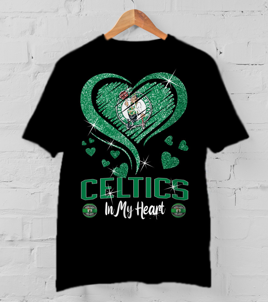 Celtics Boston In My Heart T-Shirt
