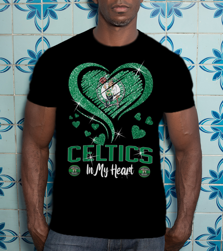 Celtics Boston In My Heart T-Shirt