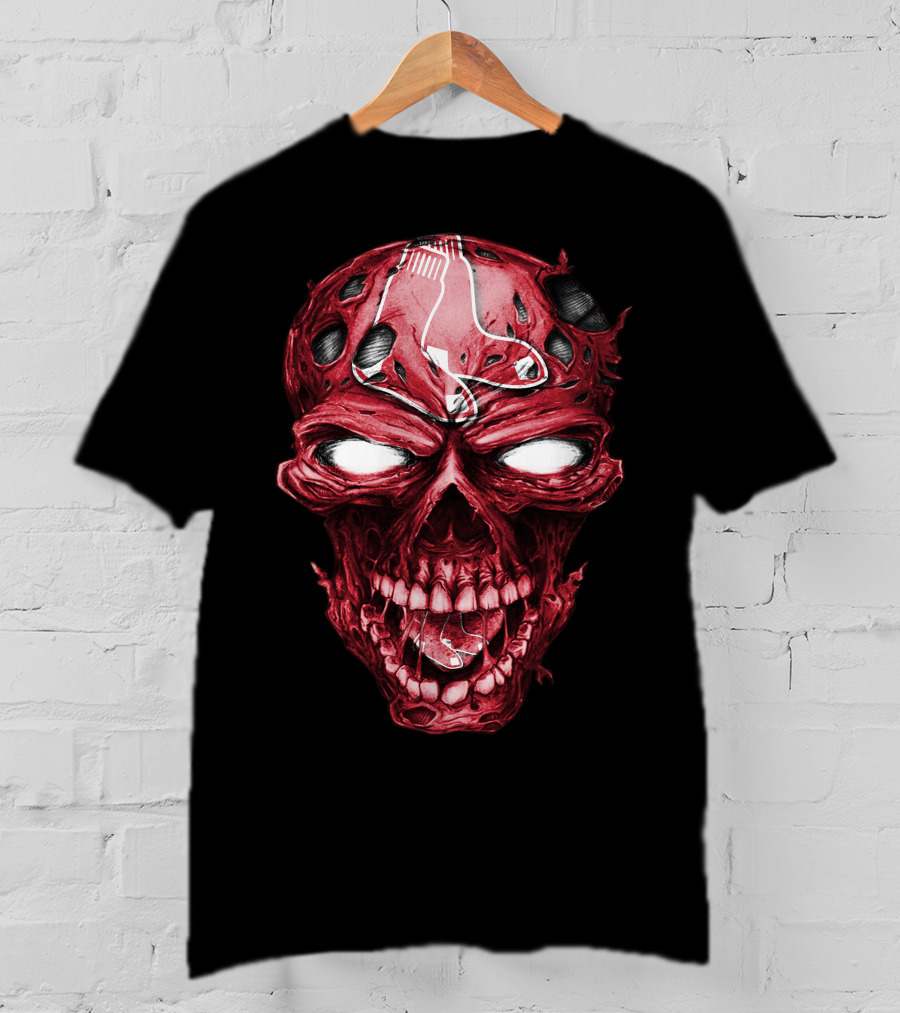 Boston Red Sox Skull T-Shirt