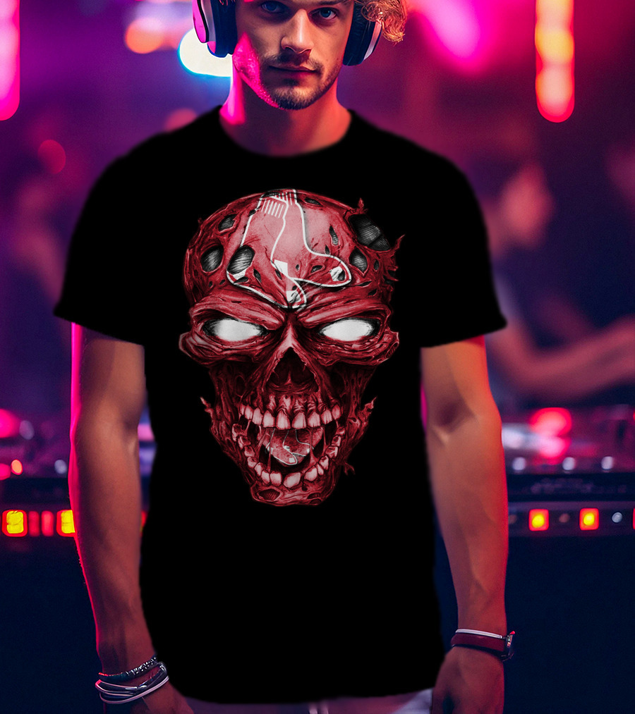 Boston Red Sox Skull T-Shirt