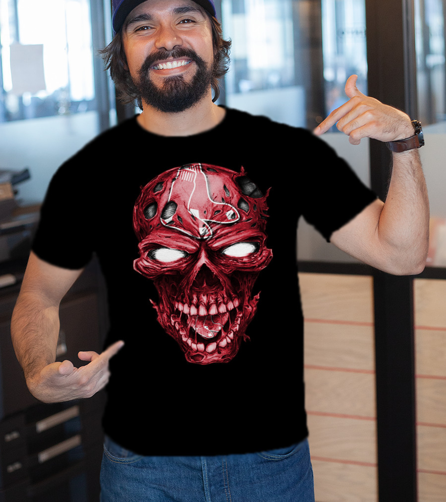 Boston Red Sox Skull T-Shirt
