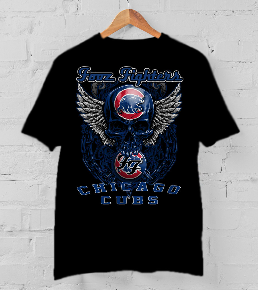 Foo Fighters Chicago Cubs T-Shirt