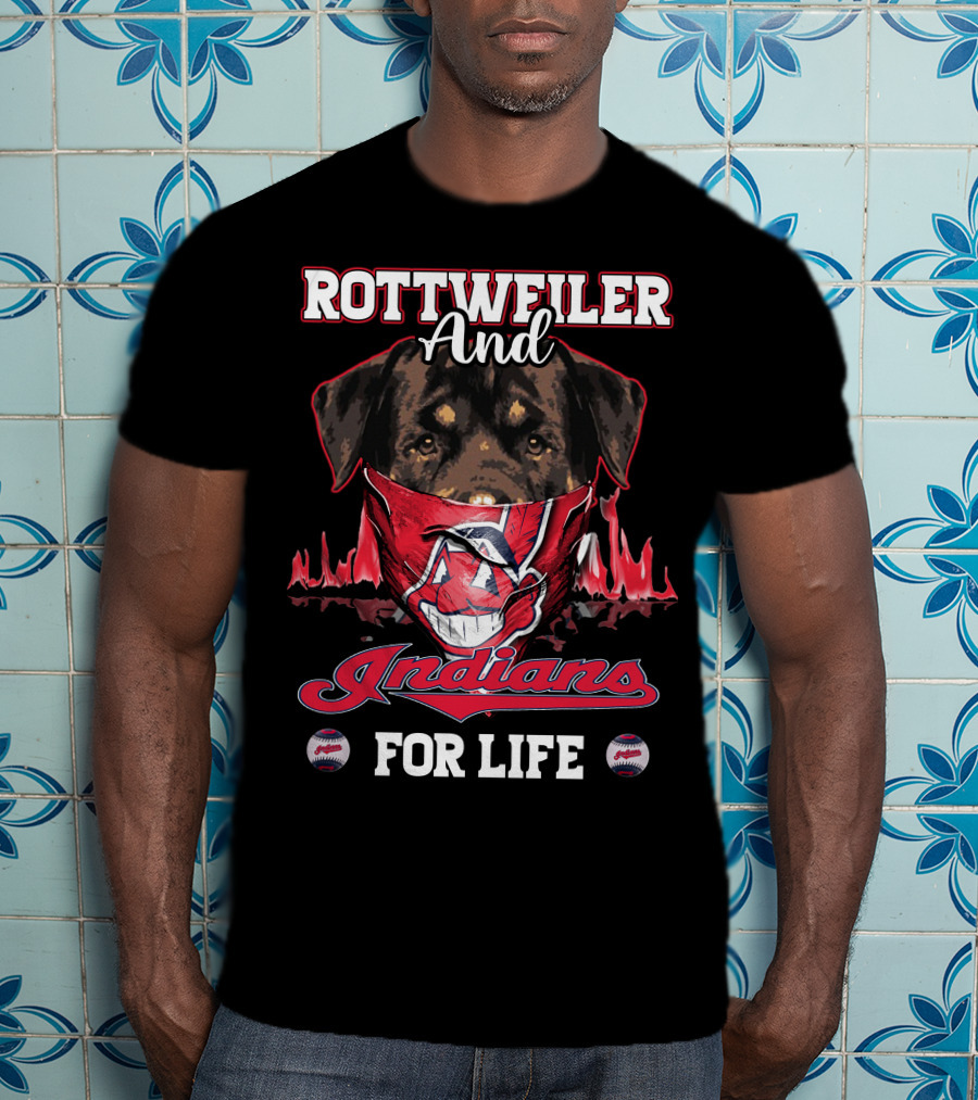 Rottweiler And Indians For Life T-Shirt