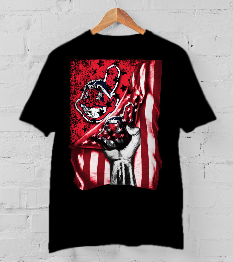 Cleveland Indians Flag T-Shirt