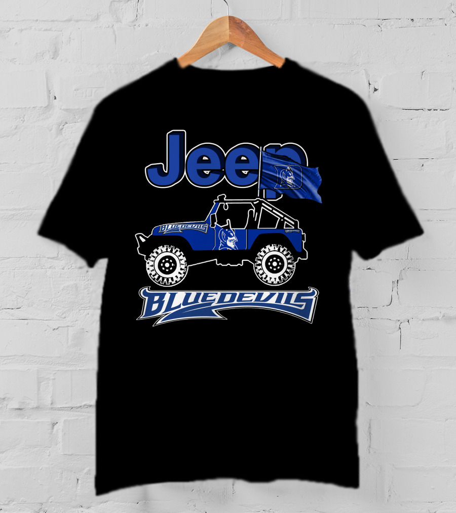 Jeep Blue Devils Off-Road Adventure T-Shirt