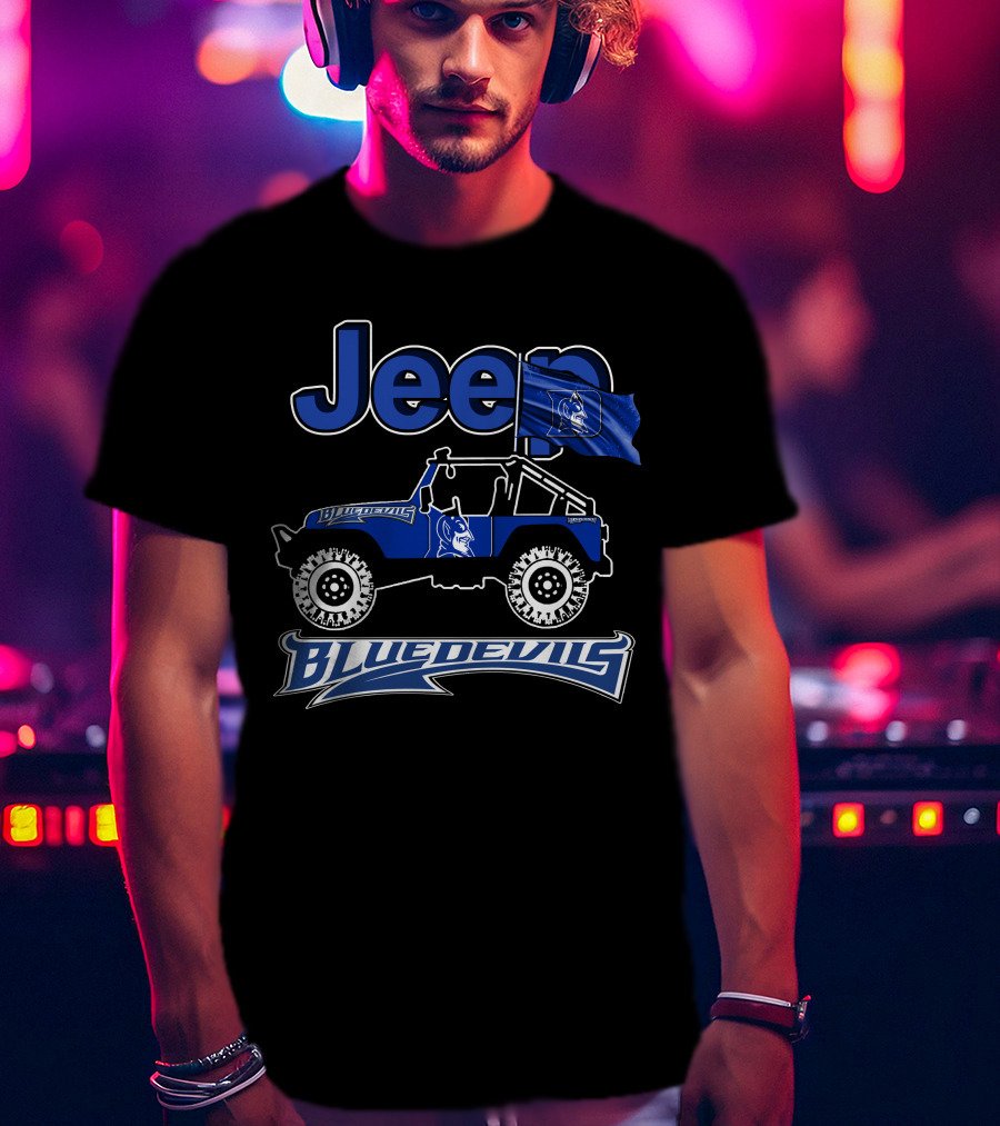 Jeep Blue Devils Off-Road Adventure T-Shirt