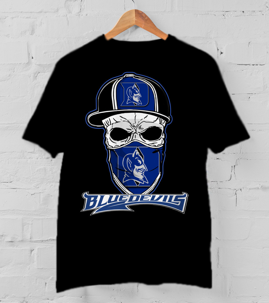 Skull Hat Blue Devils Duke T-Shirt