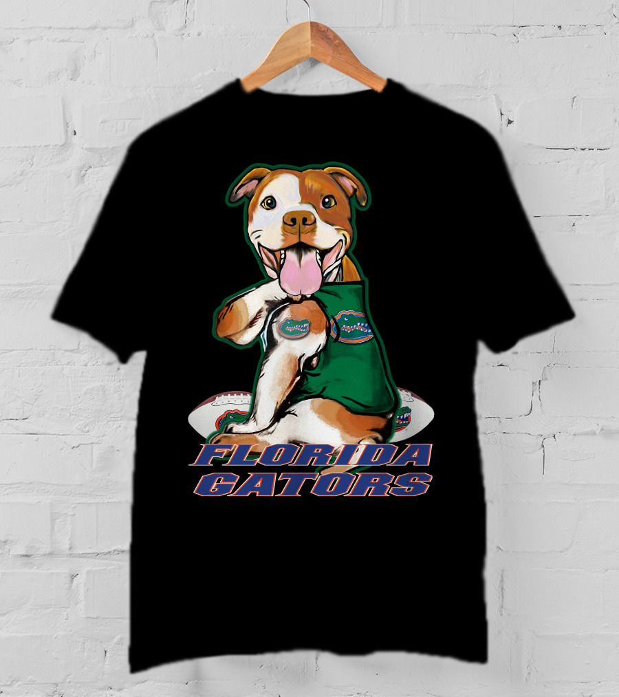 Pitbull Florida Gators Football Fan T-Shirt