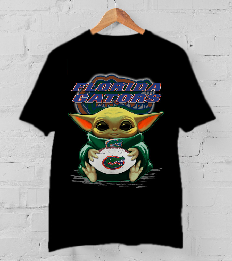 Florida Gators Yoda Football Fan T-Shirt