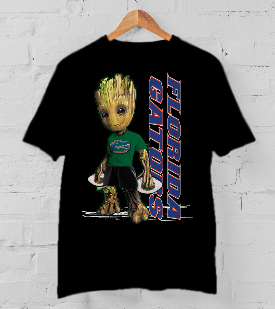 Groot Florida Gators Mascot T-Shirt With Team T-Shirt
