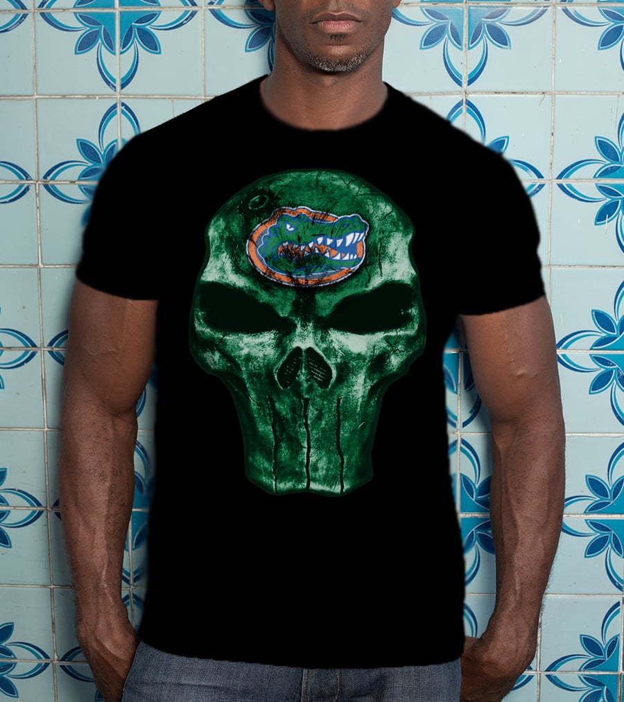 Skull Florida Gators T-Shirt