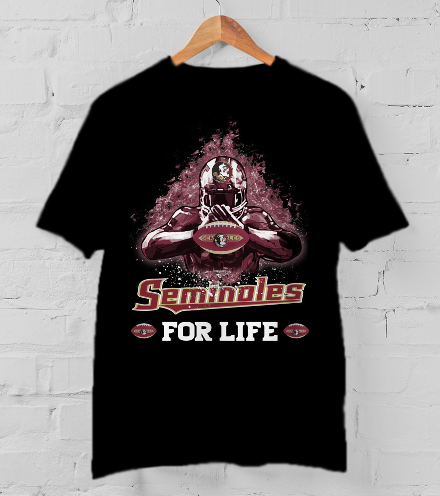 Seminoles For Life Florida State Football T-Shirt
