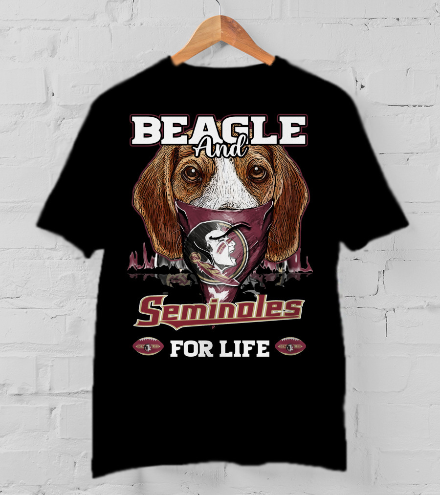 Beagle And Seminoles For Life T-Shirt