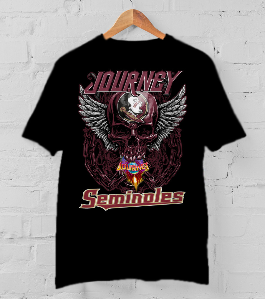 Journey Seminoles Wings And Chains T-Shirt
