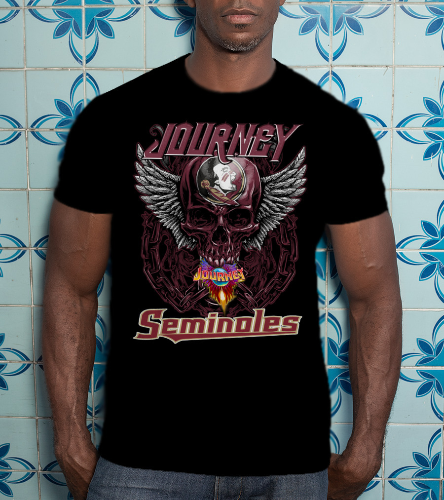 Journey Seminoles Wings And Chains T-Shirt