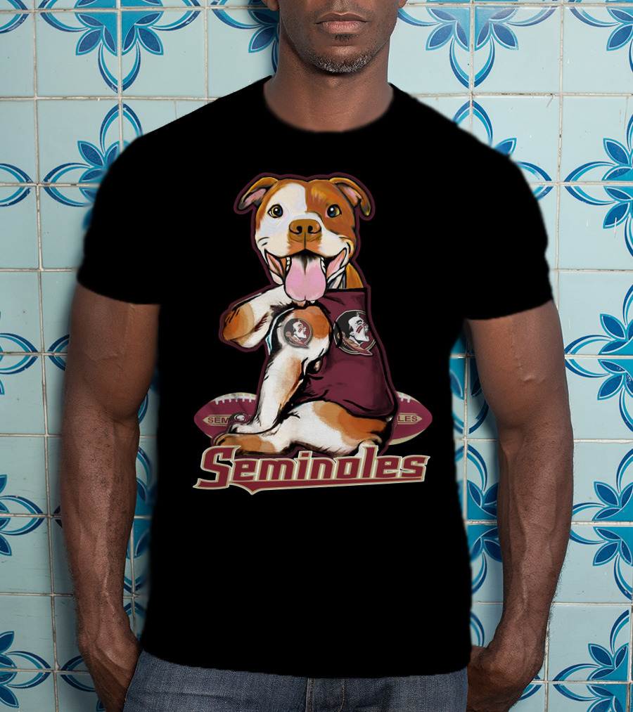 Pittbull Seminoles Football Florida State T-Shirt