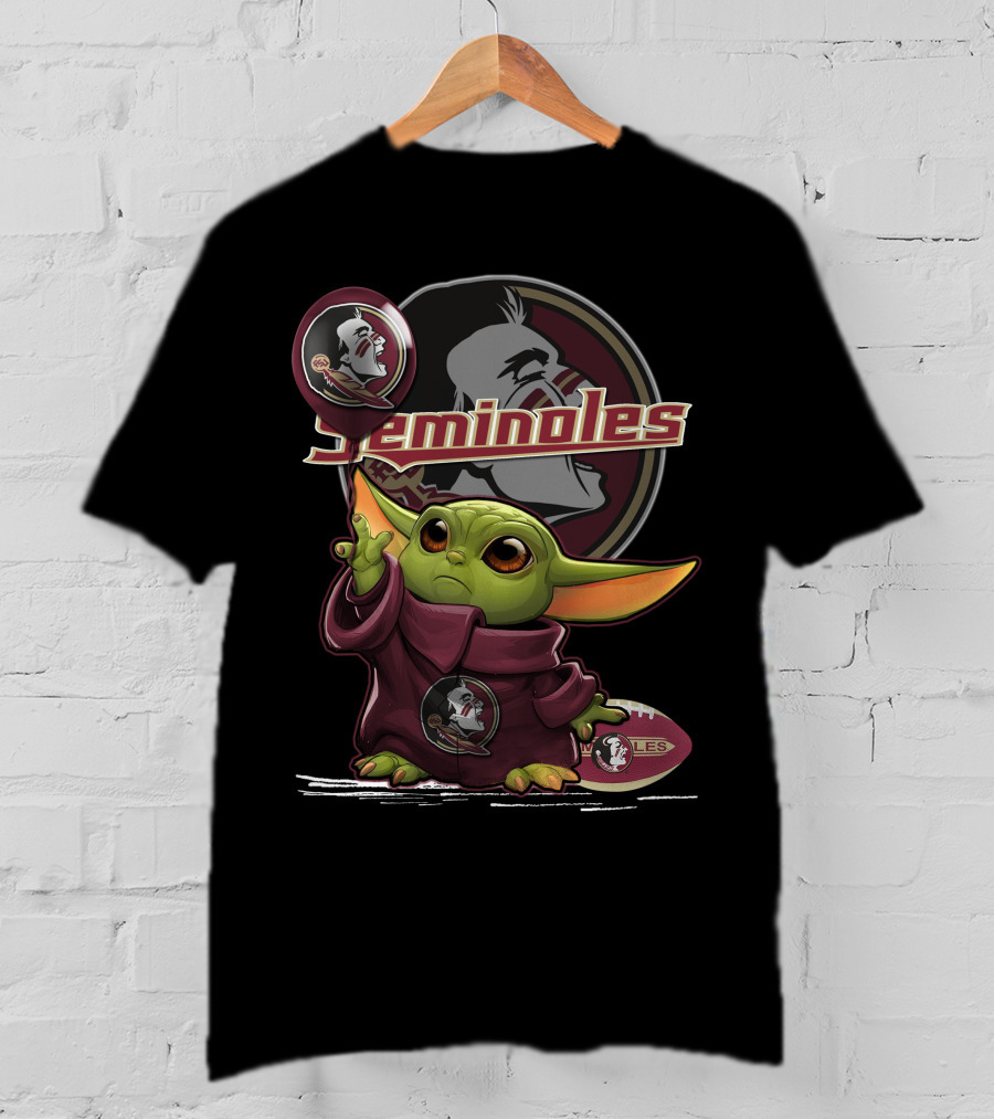 Yoda Seminoles Florida State Football Fan T-Shirt