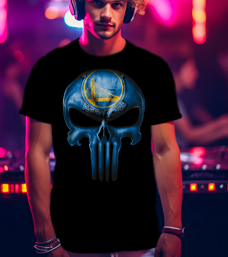 Skull Warriors Golden State T-Shirt