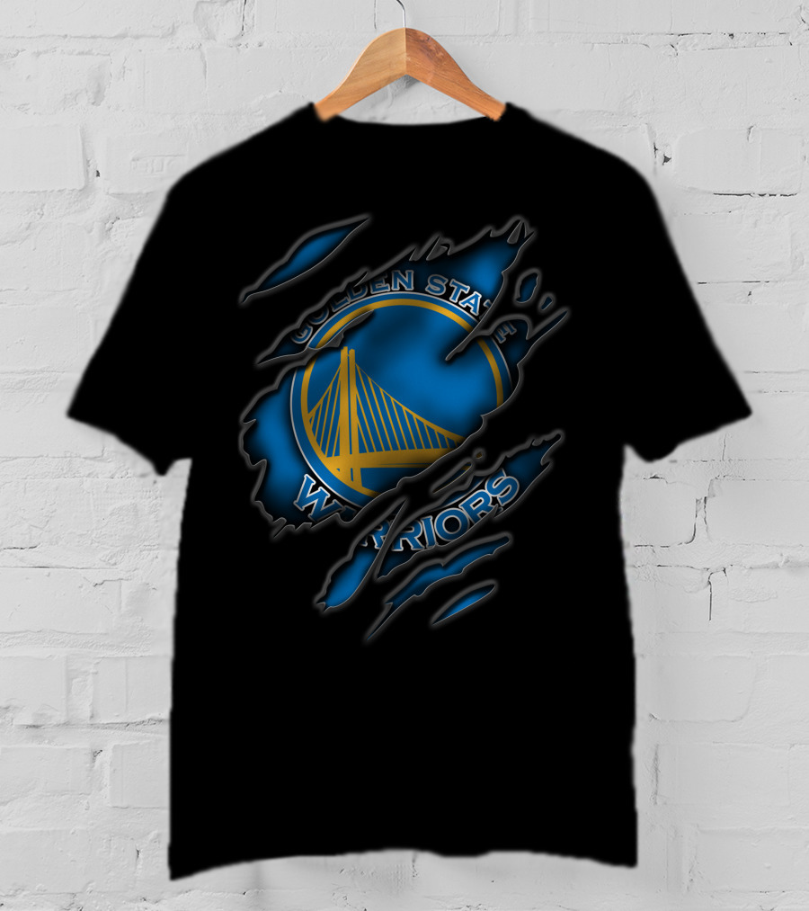 Golden State Warriors Torn T-Shirt