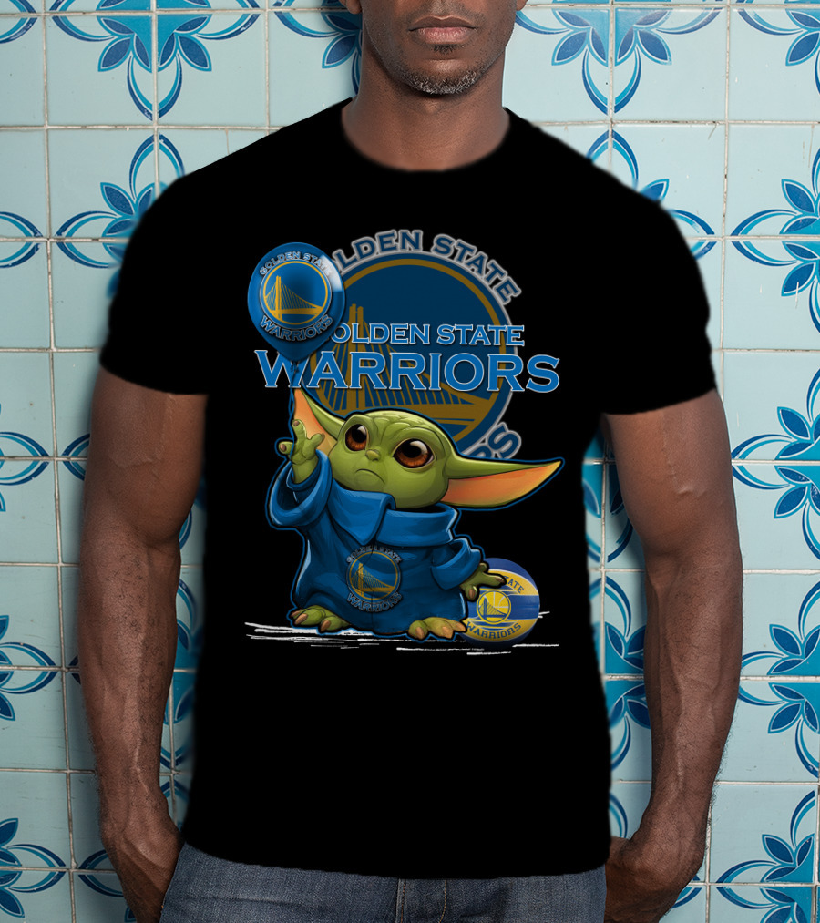 Golden State Warriors Yoda V1 Basketball Team T-Shirt