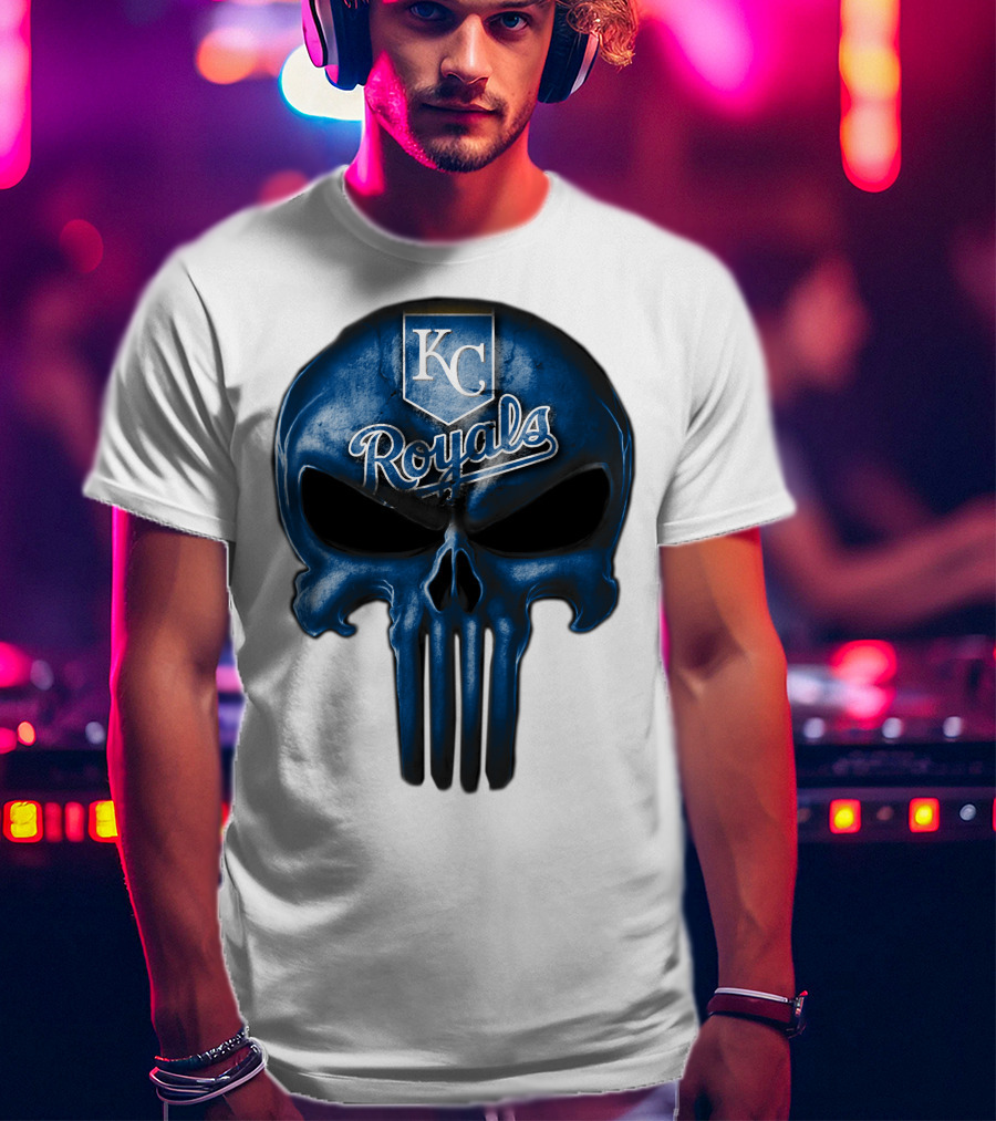 KC Royals Skull T-Shirt