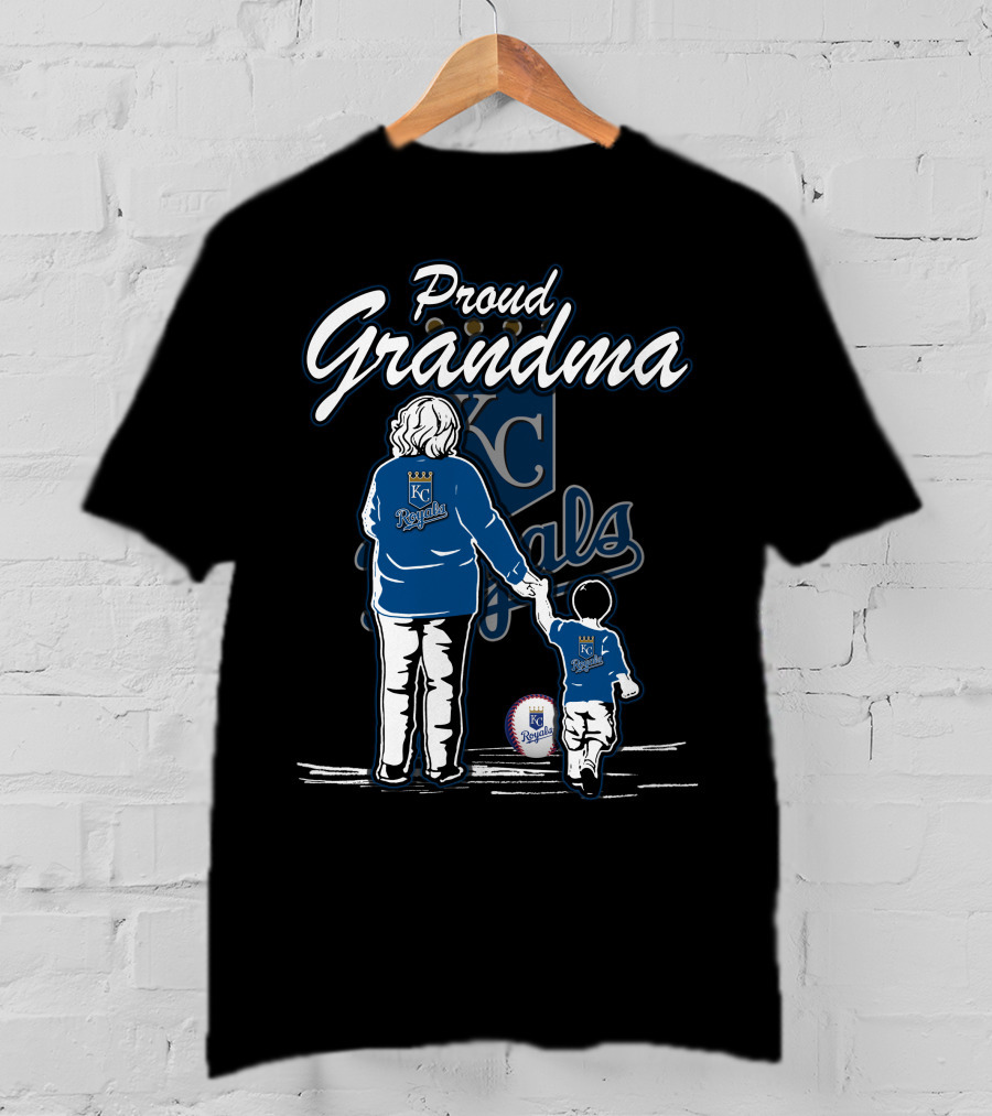Proud Grandma Kansas City Royals KC Royals T-Shirt
