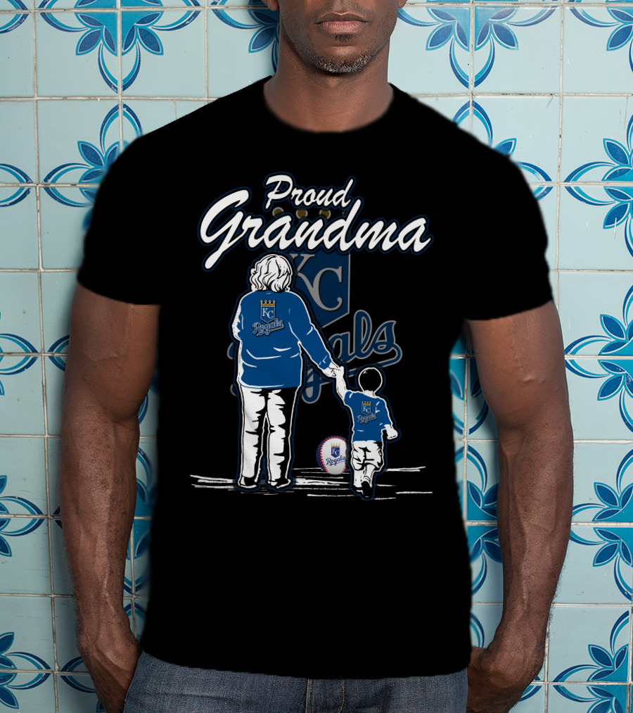 Proud Grandma Kansas City Royals KC Royals T-Shirt
