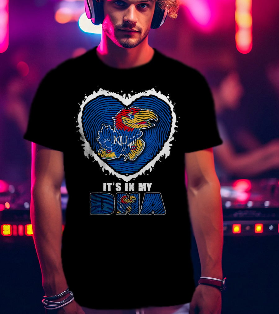 Kansas Jayhawks It's In My DNA T-Shirt