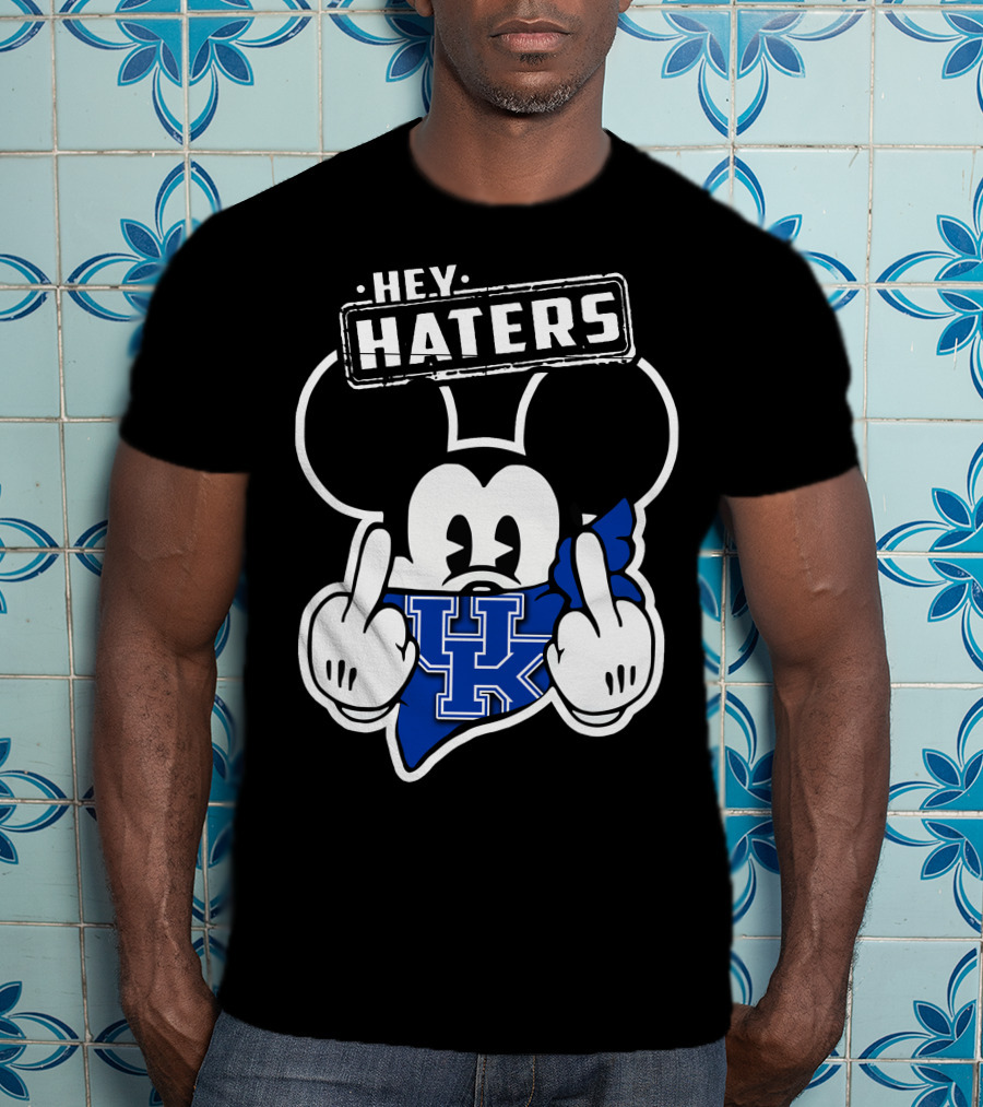 Hey Haters Mick Kentucky Wildcats T-Shirt