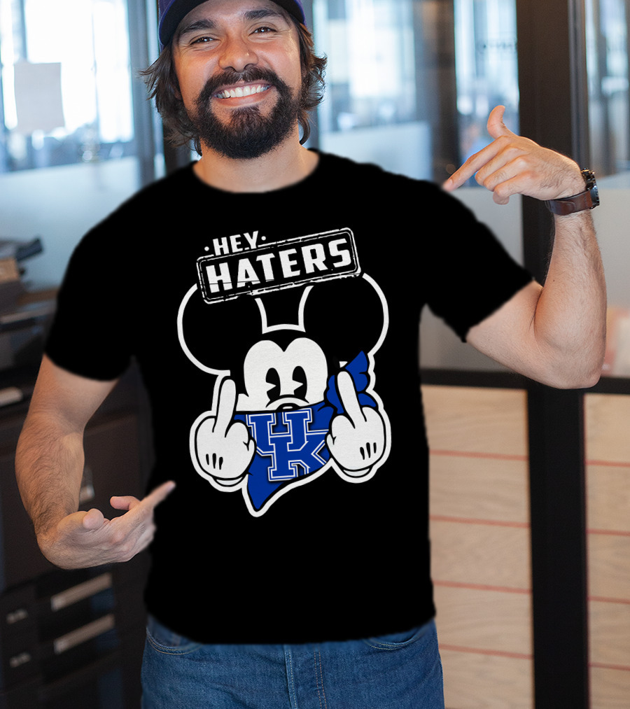 Hey Haters Mick Kentucky Wildcats T-Shirt