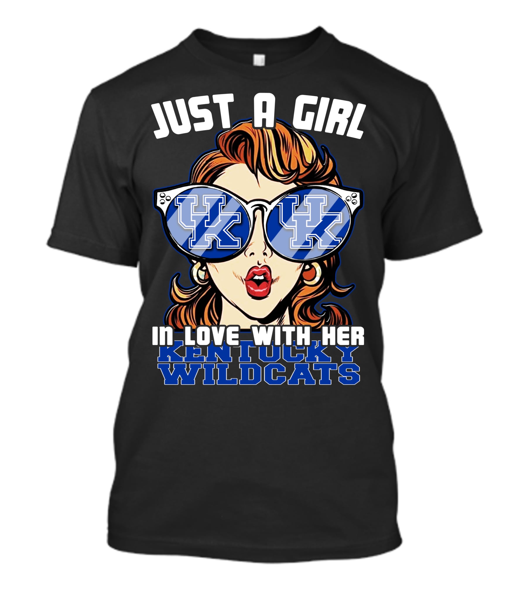 Just A Girl IN Love With Her Kentucky Wildcats T-Shirt