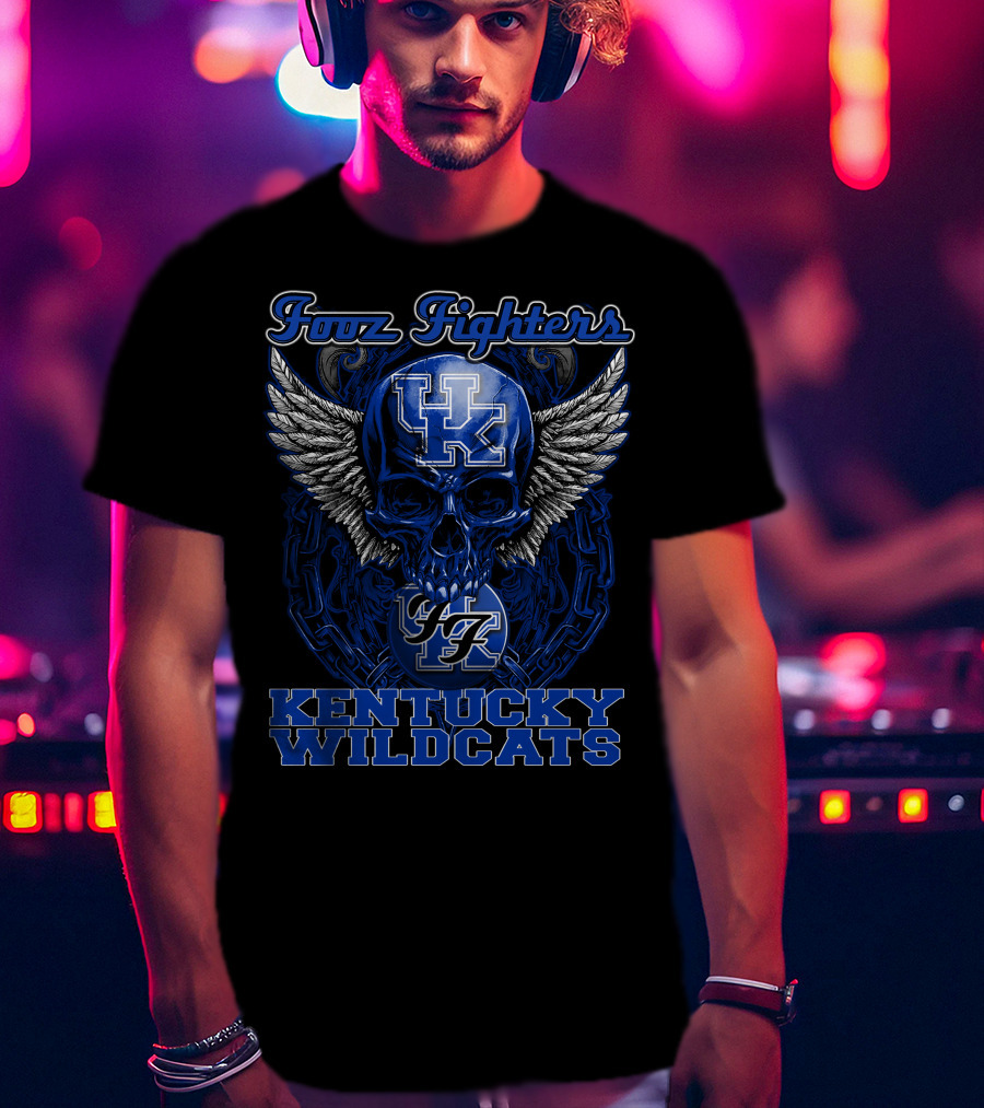 Foo Fighters UK Kentucky Wildcats T-Shirt