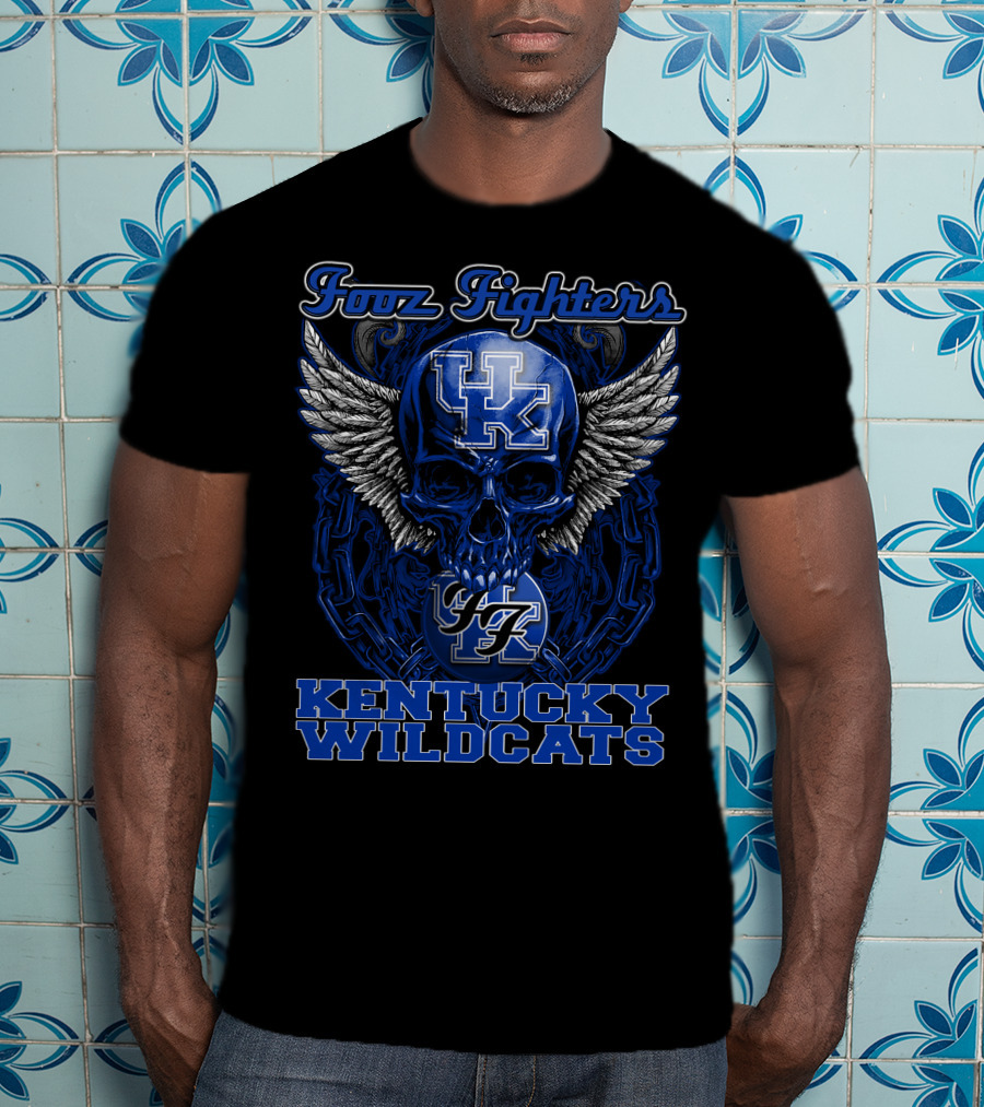 Foo Fighters UK Kentucky Wildcats T-Shirt