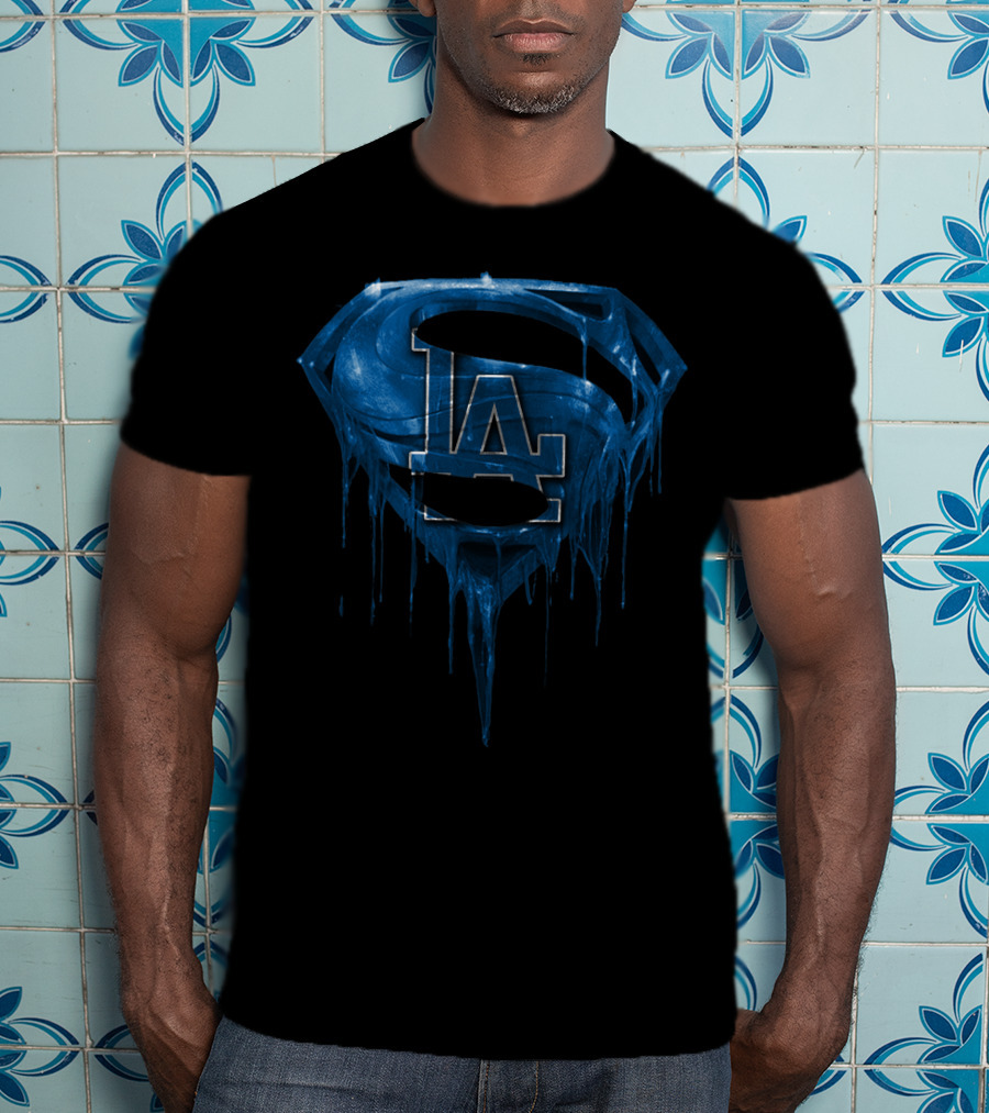 Superman Los Angeles Dodgers T-Shirt
