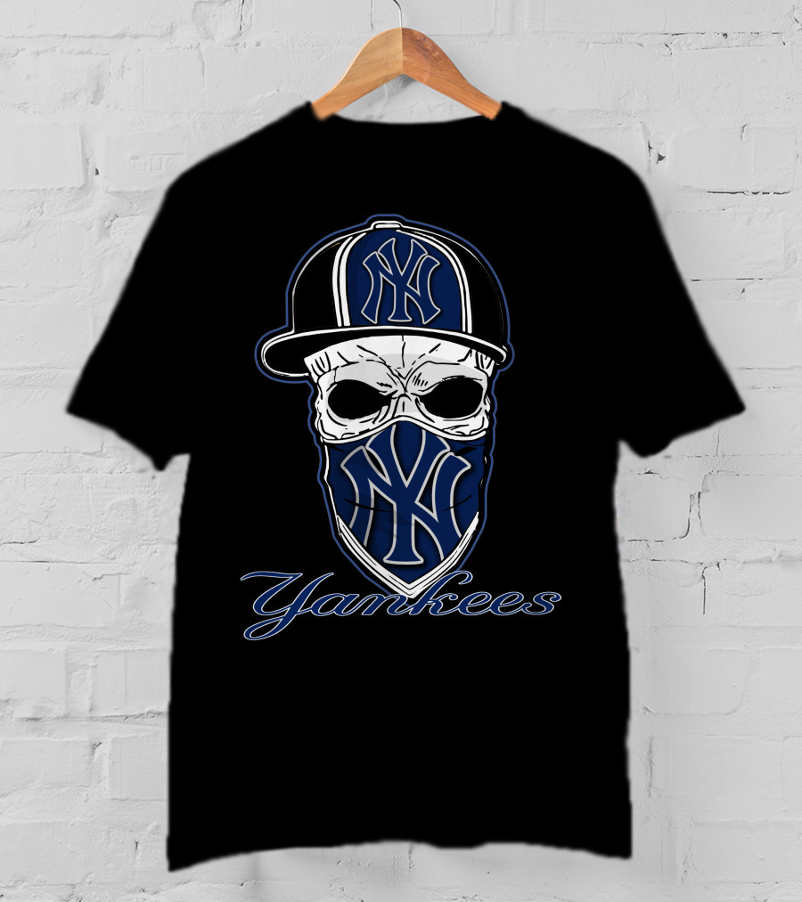 Yankees Skull Hat With New York T-Shirt