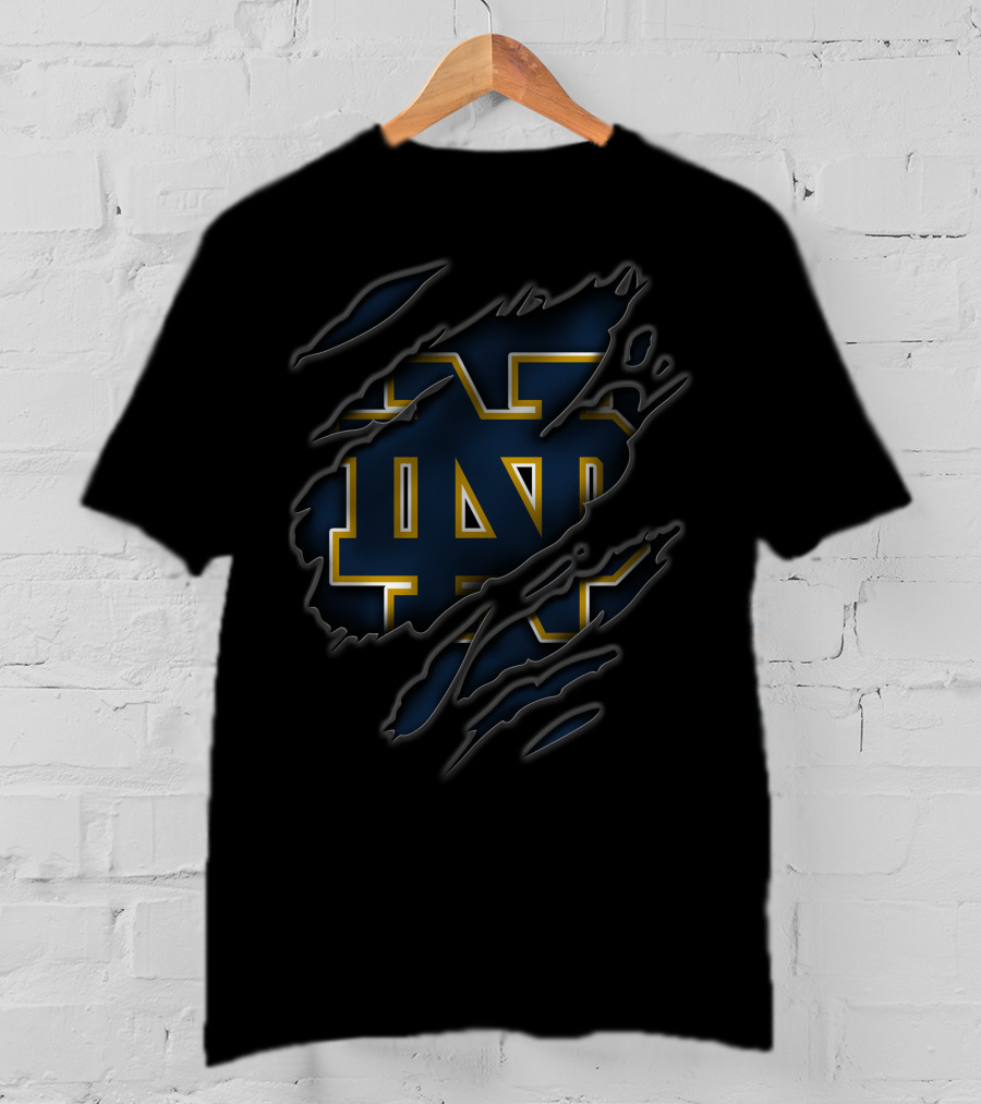 Notre Dame Fighting Irish Claw Marks T-Shirt