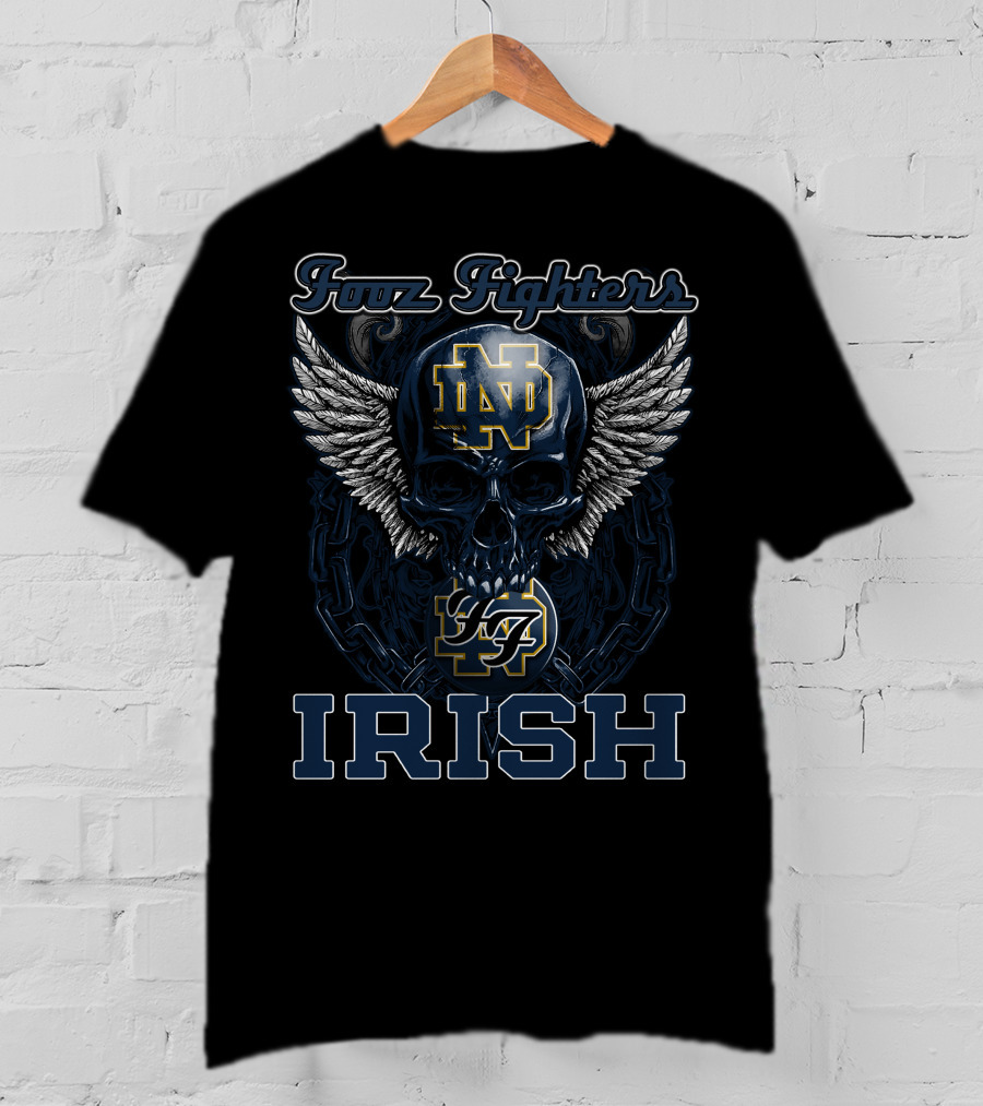 Foo Fighters Notre Dame Irish T-Shirt