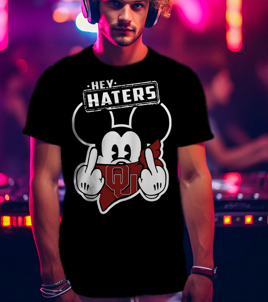 Hey Haters Oklahoma Sooners T-Shirt