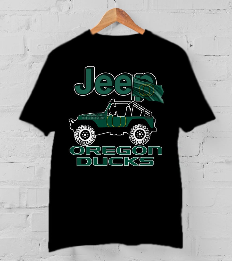 Jeep Oregon Ducks Off-Road Enthusiast Top T-Shirt