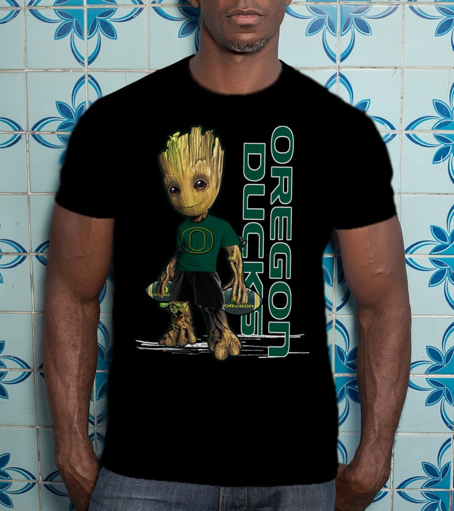 Groot Oregon Ducks Football T-Shirt