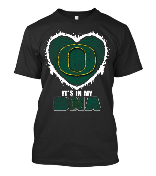 Oregon Ducks Heart It's In My DNA T-Shirt