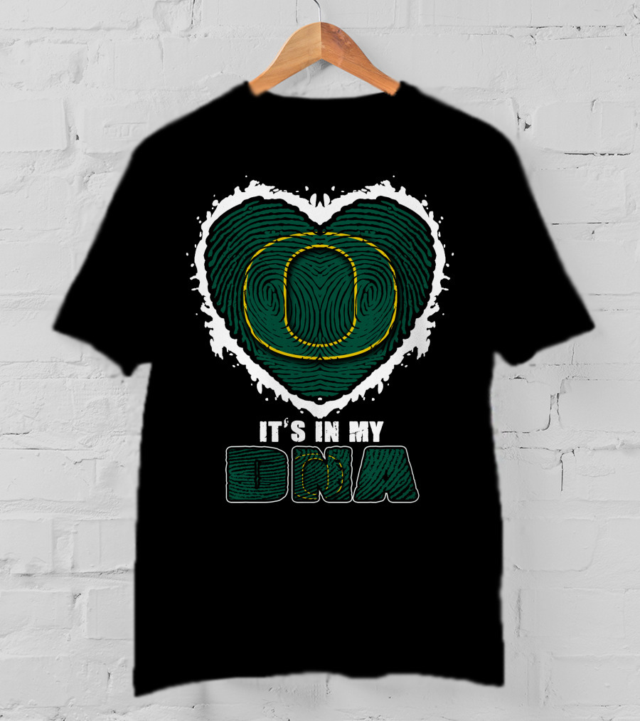 Oregon Ducks Heart It's In My DNA T-Shirt