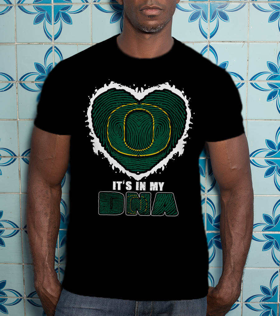 Oregon Ducks Heart It's In My DNA T-Shirt