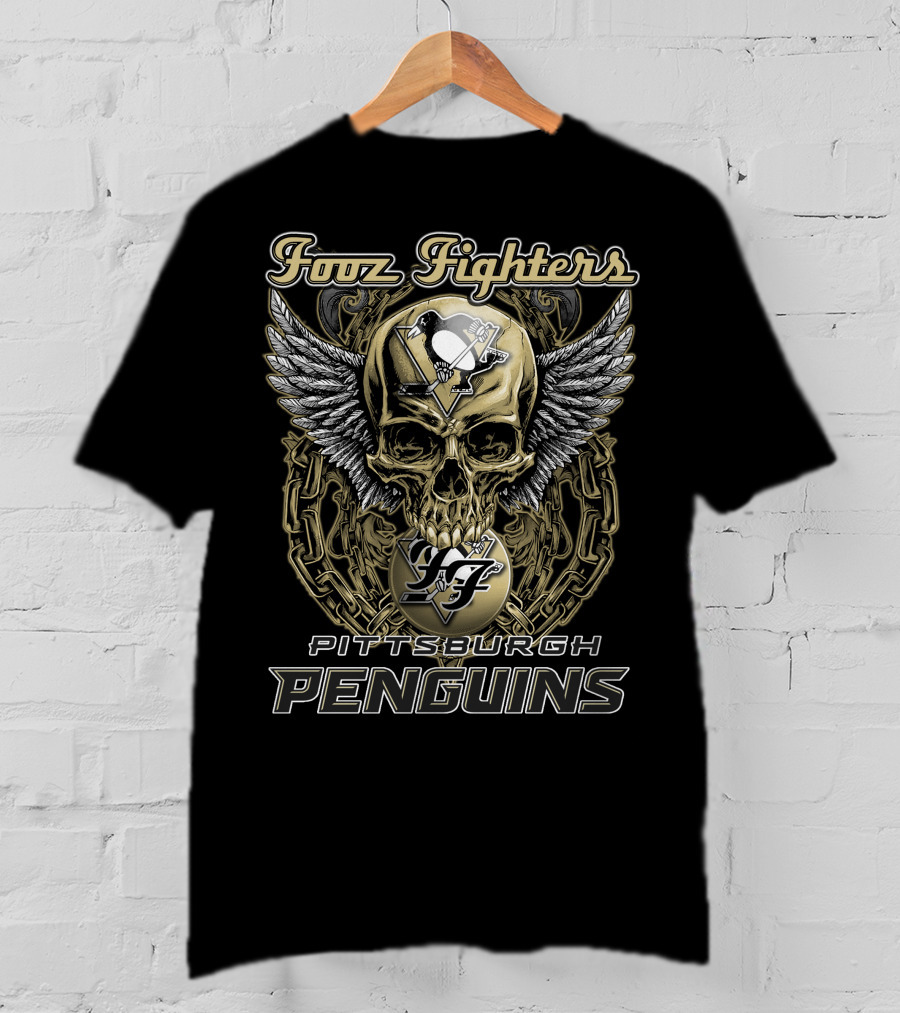 Fooz Fighters Pittsburgh Penguins T-Shirt