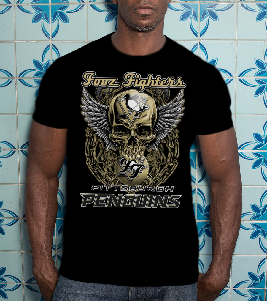 Fooz Fighters Pittsburgh Penguins T-Shirt