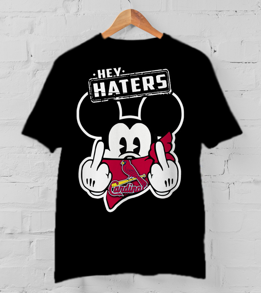 Hey Haters Mick St. Louis Cardinals T-Shirt