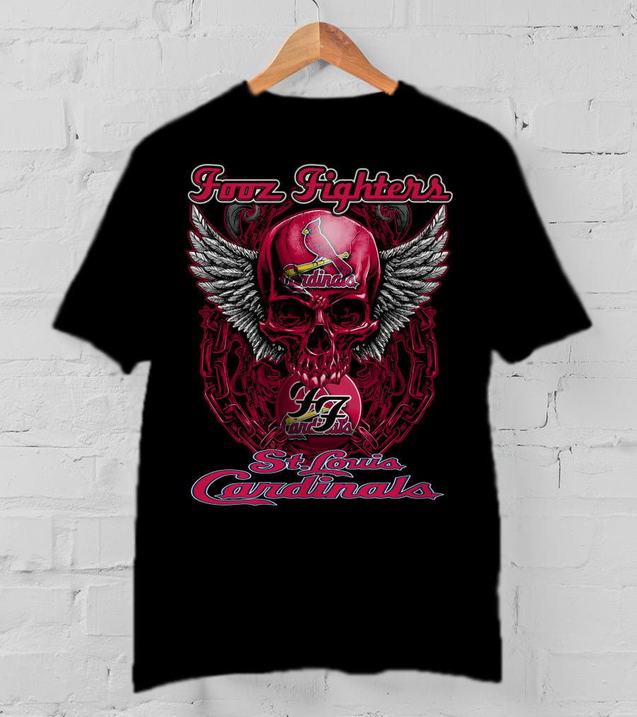 Fooz Fighters Cardinals St. Louis T-Shirt