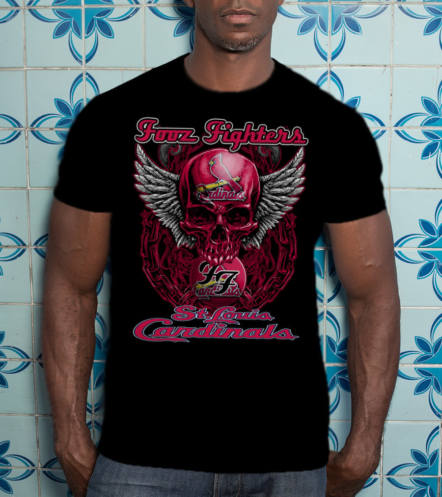 Fooz Fighters Cardinals St. Louis T-Shirt
