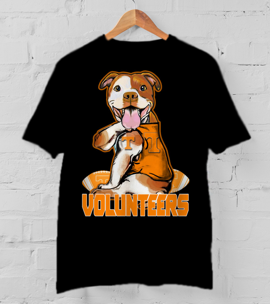 Pittbull Volunteers T-Shirt Tennessee Football T-Shirt
