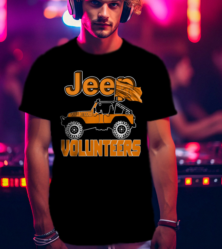 Jeep Tennessee Volunteers Off-Road Team Spirit T-Shirt